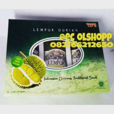 Lempuk Durian Wang Lai Medan Lempok Duren Halal Tradisional Snack Dodol