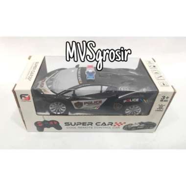 Remote Control Rc Super Car Police Lamborghini 699245