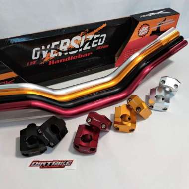 Stang FATBAR XBREAK Stang FULL CNC X BREAK CRF 150 KLX 150 VIXION CB Silver