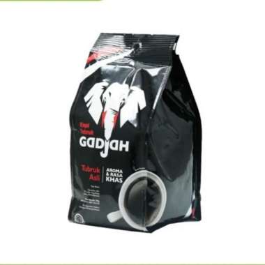 Kopi Tubruk Gadjah ASLI Pouch Kopi Bubuk Bag Tubruk Gajah
