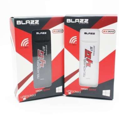 Modem USB 4G LTE Support All Operator GSM Dan Smartfren 4G Blazz RX300 putih