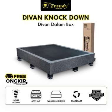 Trendy Divan Knockdown - Dipan Dalam Box Minimalis 180x200