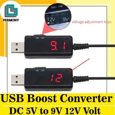 USB 5V TO 9V 12V 2A BOOST CONVERTER DC LED DISPLAY VOLT STEP UP