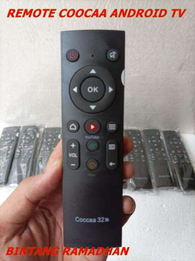 REMOTE TV COOCAA SMART ANDROID TV ORIGINAL PABRIK -REMOTE COOCAA 32S3U