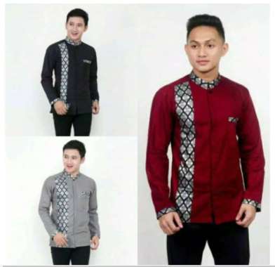 Daftar Harga Baju Batik Pria Kombinasi Terbaru Agustus 2021
