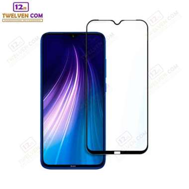 zenBlade 5D Full Cover Tempered Glass Xiaomi Redmi Note 8 - Hitam Hitam Xiaomi Redmi Note 8