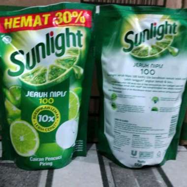 sunlight jeruk Nipis 650ml 1 DUS ( isi 12Pouch)