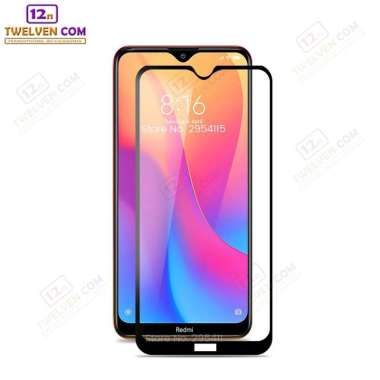 zenBlade 5D Full Cover Tempered Glass Xiaomi Redmi 8A Pro - Hitam Hitam -