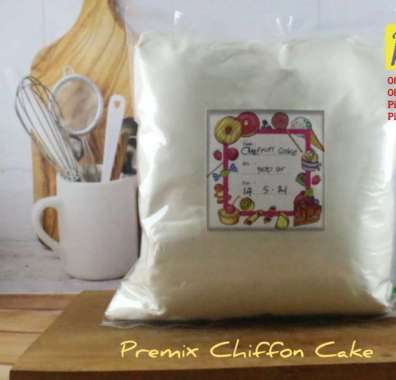 tepung premix chiffon cake