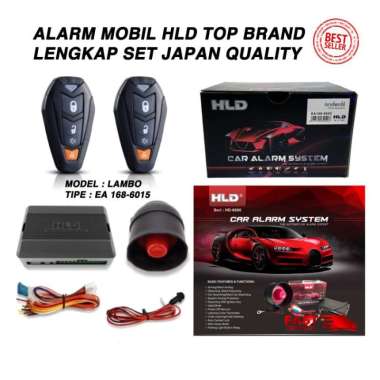 Alarm Mobil Remote HLD Premium Japan Komplit Set Lambo Sport UNIVERSAL