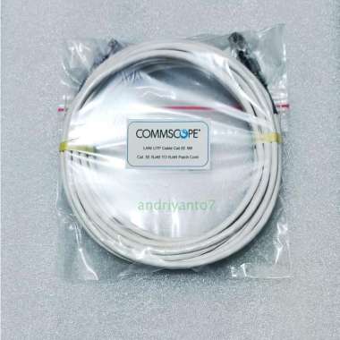 Kabel Data LAN UTP Cat 5E AMP Commscope 5M