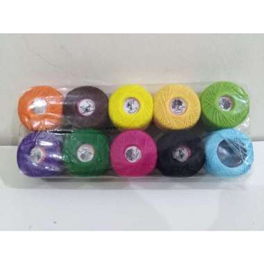 Benang Sulam / Benang Siet Warna Warni Multi Warna