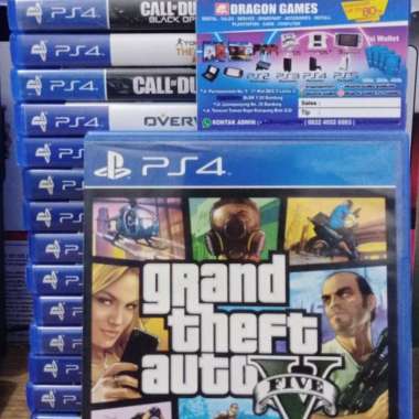Kaset BD Ps4 GTA 5