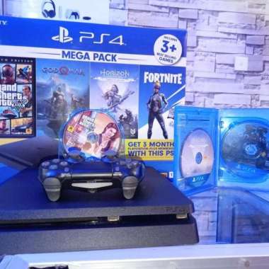 Ps4slim 1TB Megapack 2 Pre Owned lengkap