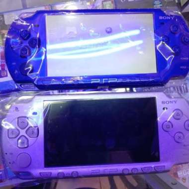 PSPslim seri 2000 memory 16GB full Game lengkap Dus Charger Ori