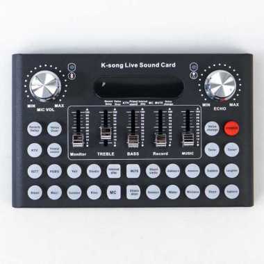 Mixer USB Sound Card Amplifier Bluetooth Live Broadcast