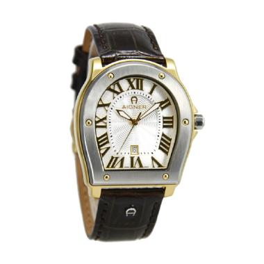 Aigner A105106 Signa Jam Tangan Pria - Hitam Gold Black