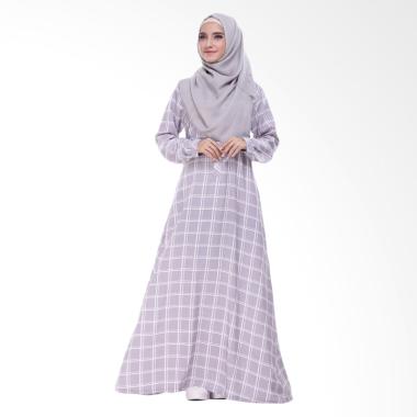 Valisha Squari Dress Muslim - Grey