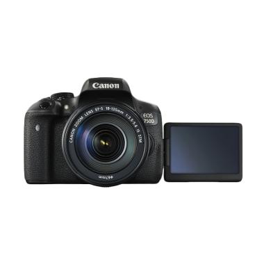 Canon EOS 750D Kit with Lens 18-135mm STM Wifi Kamera DSLR