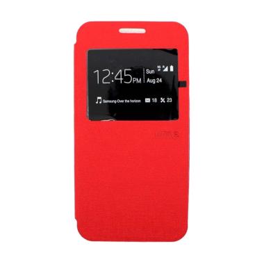 Ume Flipcase Flip Cover Casing for Oppo Neo 5 R121001 - Merah