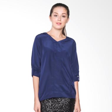Fashion Mamamia Collection Xara Blouse - Navy