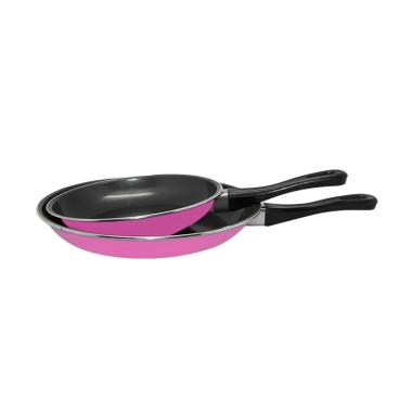 Maspion Fancy Set Frypan - Pink [2 pcs]