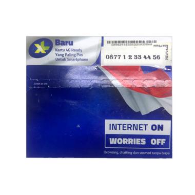 XL Super Nomor Cantik 0877 12 33 44 56 Kartu Perdana