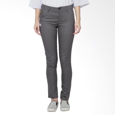 Cany Chino Basic Women Celana Panjang - Grey