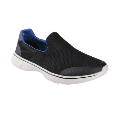 Skechers Men GO Walk 4 Sepatu Olahraga Pria [SKE54152BBK]
