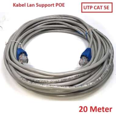 Kabel Lan 20 Meter Grey UTP Cat5E / UTP CAT 5E Gray