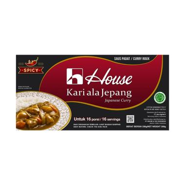 HOUSE Kari Jepang Spicy Bumbu Masak Instan [300 g]