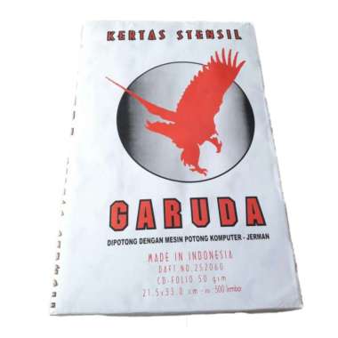KERTAS BURAM GARUDA PUTIH BURAM