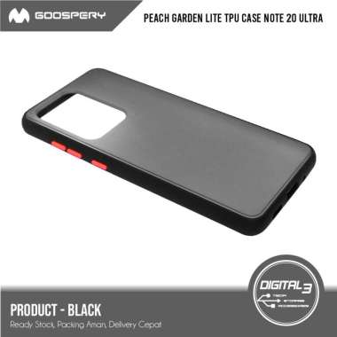 Mercury Goospery Peach Garden Bumper Lite Case Samsung Note 20 Ultra Samsung Note 20 Ultra Hitam