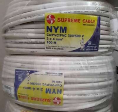 Kabel SUPREME NYM 3X4 (Meteran / Eceran)