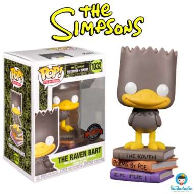 Funko POP! The Simpsons Treehouse of Horror - The Raven Bart EXCLUSIVE