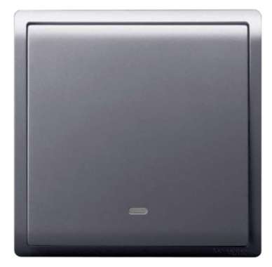 Schneider Pieno Saklar Engkel Lavender Silver