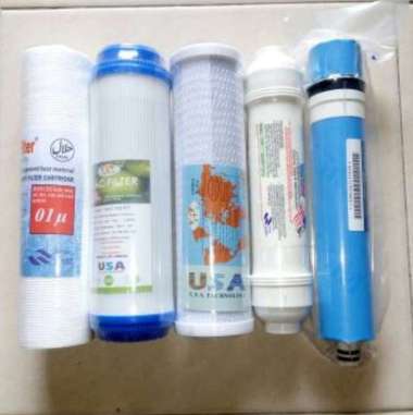 Paket Membran RO 50gpd CSM 5Step / paket isi Filter RO 5step 50gpd