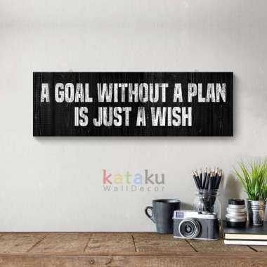 Hiasan Dinding Rustic Wall Decor Kayu Quotes Motivasi Pajangan Dinding Frameless