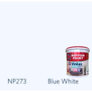 Cat Tembok Interior Nippon Vinilex Pro 1000 4.5 kg Blue White NP273