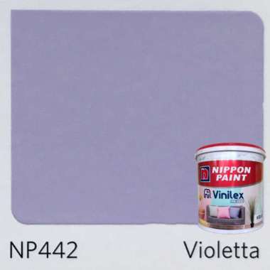 Cat Tembok Interior Nippon Vinilex Pro 1000 4.5 kg Violetta NP442