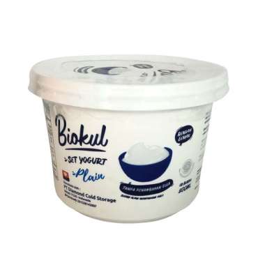 Biokul Set Yogurt Plain 500 Ml