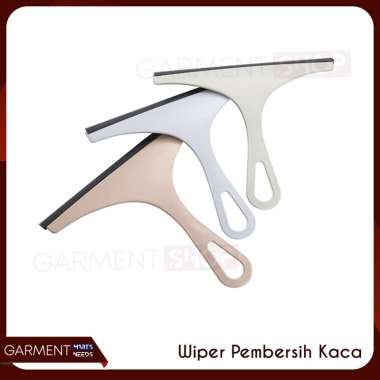 Alat Pembersih Kaca Kamar Rumah Pintu Jendela Mobil Karet Glass Wiper HIJAU