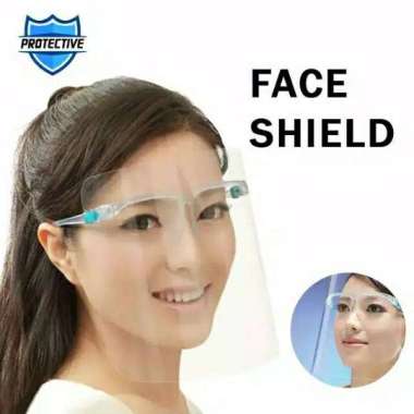 Face Shield Nagita Kacamata Raffi Penutup Muka APD Artis Gigi Modis SK06