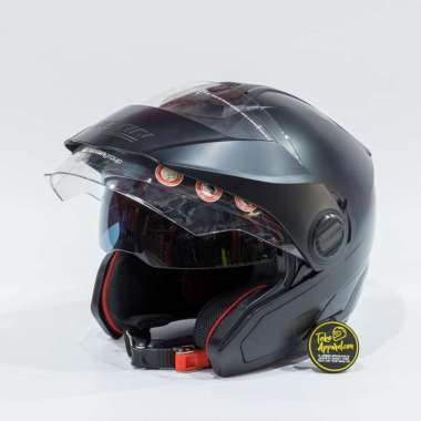 Nolan N405 Classic Helm Half Face M Flat Black