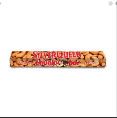 SILVERQUEEN CHUNKY CASHEW BAR THE BIGGEST CHUNKIEST 24X100GR