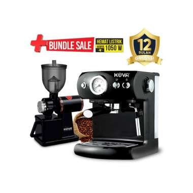 GOTO 600N KOVA Coffee Grinder - Penggiling Kopi Listrik Hitam/Putih 250 g Hopper Capacity