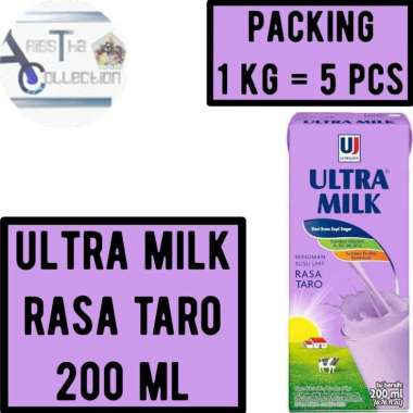 Ultra Milk Susu UHT 200 ML Taro