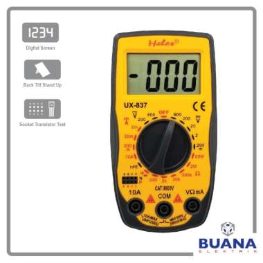Multitester Heles UX 837 Digital