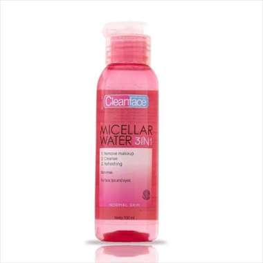 Clean Face Micellar Water 3 in 1 Normal Skin 100 ml