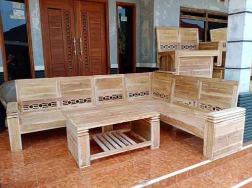 Kursi Tamu Minimalis Modern Kayu Jati